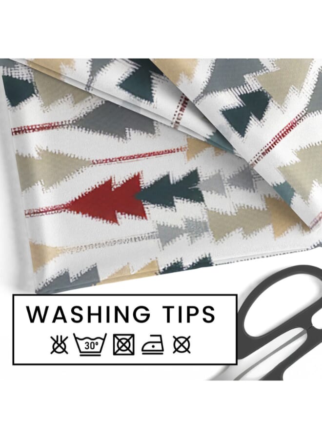  انتكس بيت الستائر مفرش طاولة مربع أنيق صوفيا من إنتكس هوم - قماش مخملي فاخر من الكتان، 60×60 سم، قطعتان - Image 4