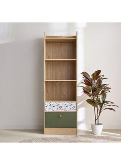 Home Box Fern Bookcase with 2 Drawers 187 x 60 x 37.5 cm  - Image 3
