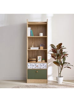 Home Box Fern Bookcase with 2 Drawers 187 x 60 x 37.5 cm  - Image 2