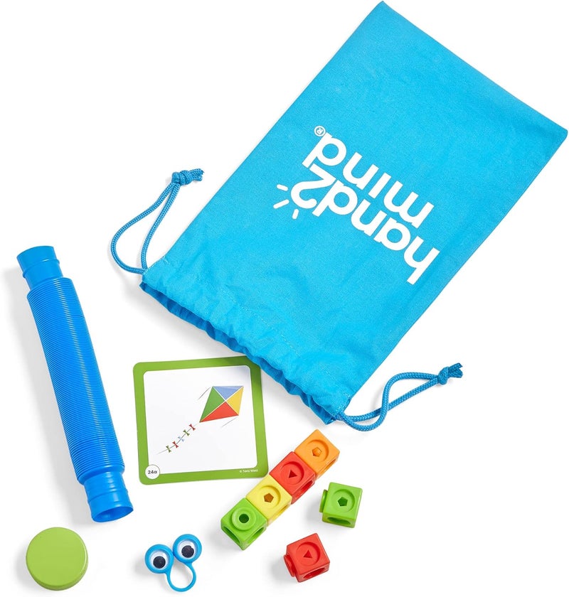 hand2mind hand2mind Little Minds at Work Science of Reading Essentials Toolkit by Tara West Decodable Reading Manipulatives Elkonin Boxes Letter Sounds Phonemic Awareness Preschool Learning Set of 6 - Image 4
