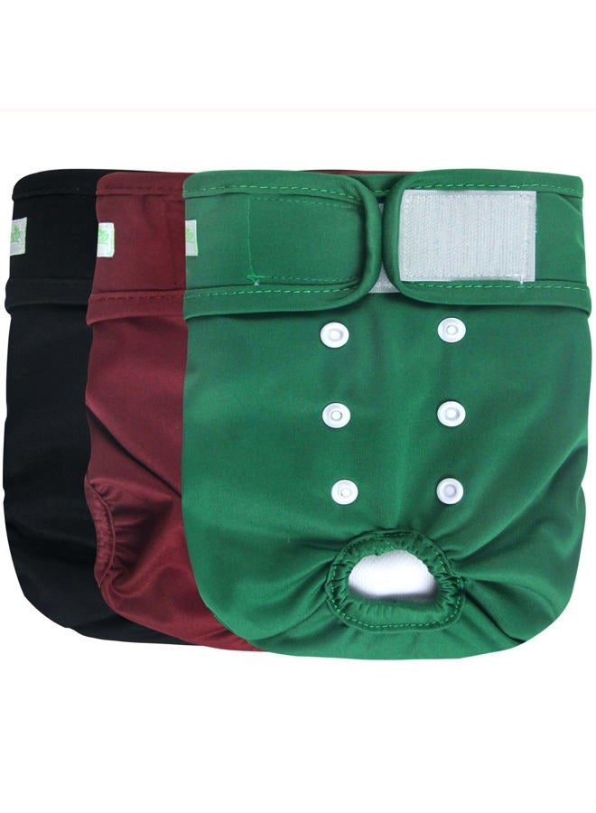 Wegreeco Washable Female Dog Diapers (Pack of 3) - Image 1