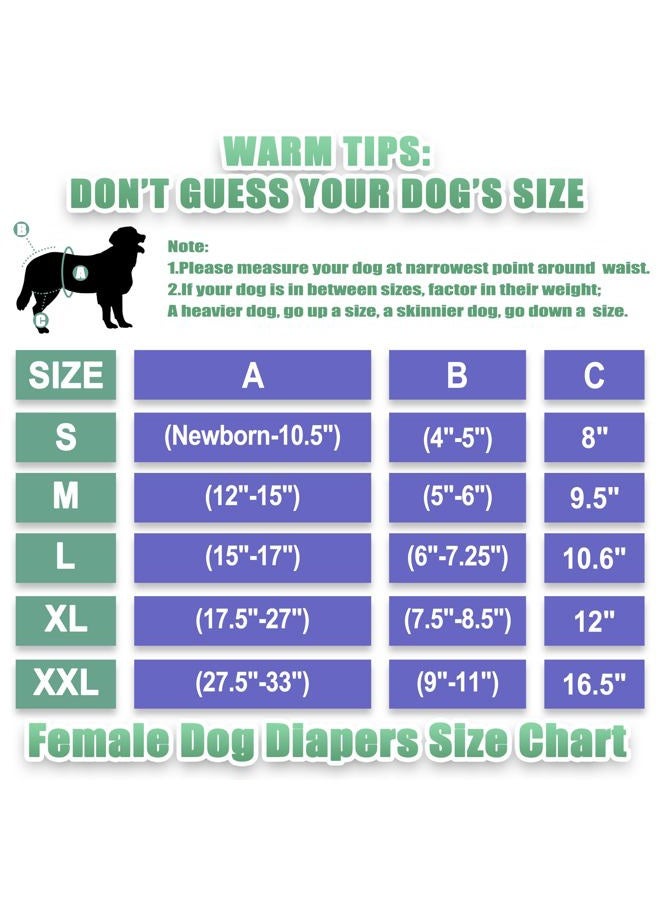 Wegreeco Washable Female Dog Diapers (Pack of 3) - Image 2