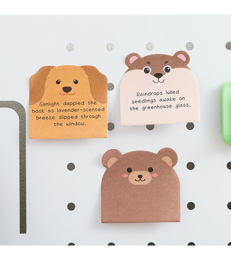 Cartoon Animal Shaped Sticky Notes 240 Sheets A Style For Scrapbooking Office School Home - Image 5