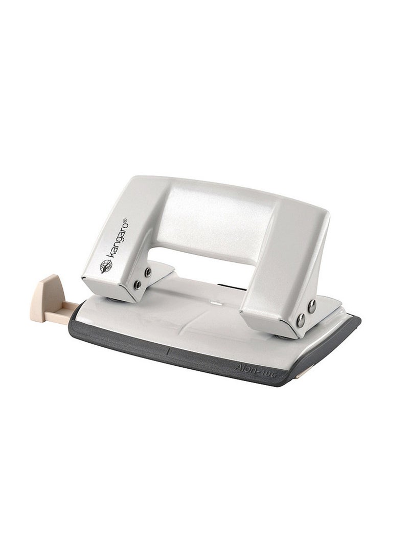 Kangaro مثقاب ورق ثنائي الفتحة من Aion بقطعة واحدة بسعة 10 أوراق بألوان متنوعة - Image 4