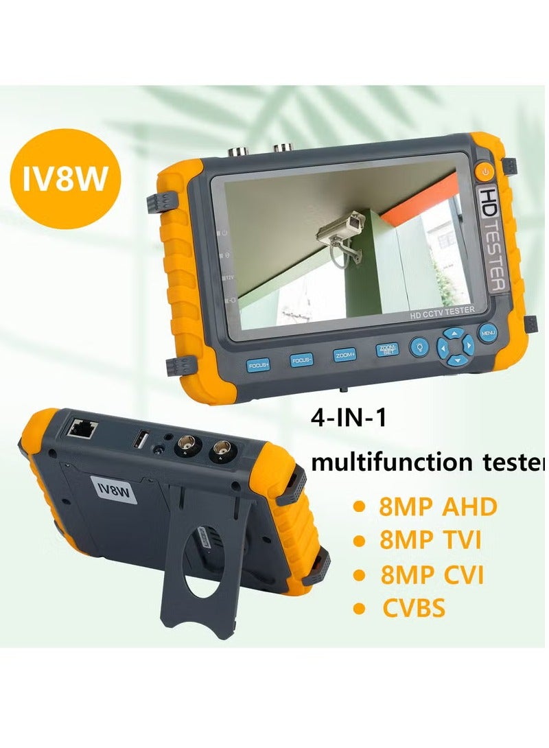 KASTWAVE 4 In 1 CCTV Monitor Camera Tester, Coaxial HD Video Monitor Tester, Multi Functional Analog Video Test UTP Cable Tester, Long Battery Life Portable Security Camera Tester, (1pc) - Image 3