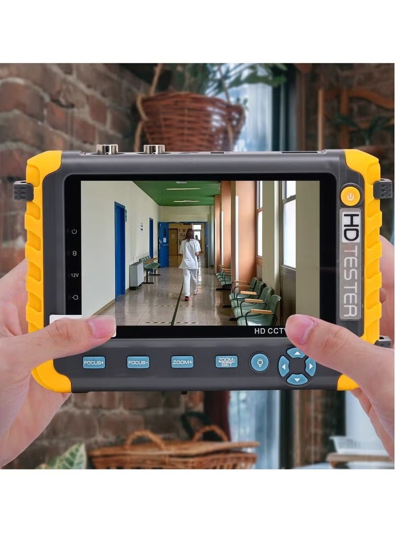 KASTWAVE 4 In 1 CCTV Monitor Camera Tester, Coaxial HD Video Monitor Tester, Multi Functional Analog Video Test UTP Cable Tester, Long Battery Life Portable Security Camera Tester, (1pc) - Image 2