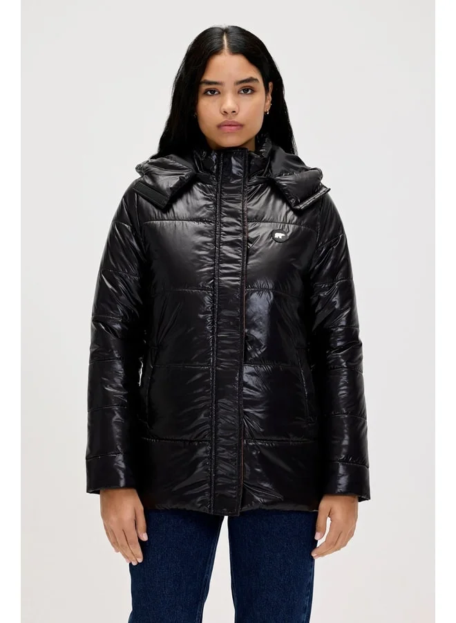 Bad Bear Jolene Black Women's Puffer Coat.