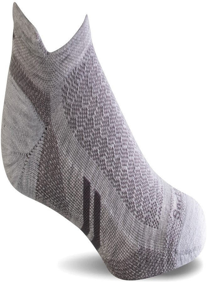 Sockwell Men's Incline II Micro Moderate Compression Sock, Ash - L/XL - Image 1