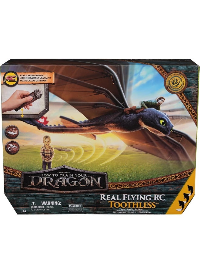 DreamWorks How to Train Your Dragon Real Flying RC Toothless Dragon Toy (76.2 cm) - Image 1