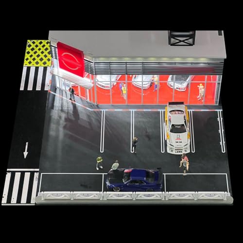 MindXplore 164 Scale Mini Building Scene Model Cars Figures Not Included - Image 5