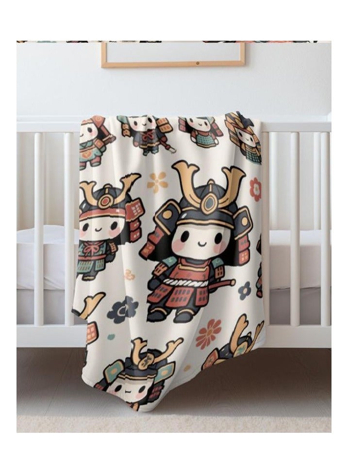 عام بطانية رقيقة من الفانيلا (دافئة ومريحة، ومناسبة للنوم واستخدام الألعاب وإزالة الغبار ومقاومة للرمل) 150 سم * 200 سم - 175 - Image 3