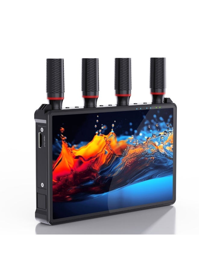 جهاز إرسال واستقبال HDMI لاسلكي، موسع فيديو طويل المدى 400 متر، جهاز انعكاس الشاشة (1×TX + 1×RX) - Image 1