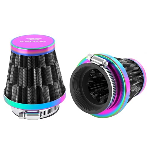 YWLUWEI 2PCS Motorcycle 50MM Air Filter for ATV SSR TTR Dirt Bike Pit Bike Mini Bike GY6 Scooter Motorcycle High Performance Air Filter - Image 1
