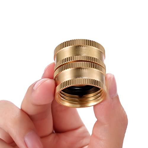 Sanpaint 2 Pack 3/4" Garden Hose Connector with Dual Swivel for Male Hose to Male Hose, Double Female - Image 5