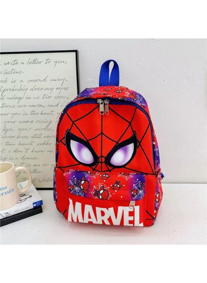 مارفل حقيبة ظهر للأطفال الكرتون MARVEL حقيبة مدرسية كبيرة السعة رياض أطفال حقيبة ظهر خفيفة متعددة الاستخدامات  - Image 1