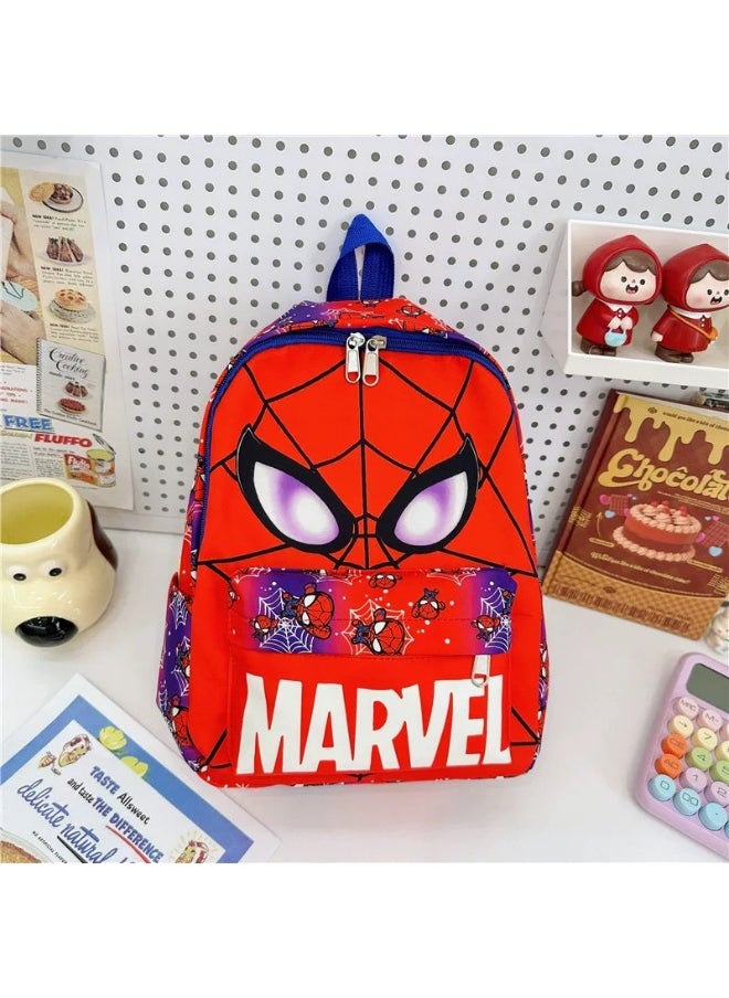 مارفل حقيبة ظهر للأطفال الكرتون MARVEL حقيبة مدرسية كبيرة السعة رياض أطفال حقيبة ظهر خفيفة متعددة الاستخدامات  - Image 5