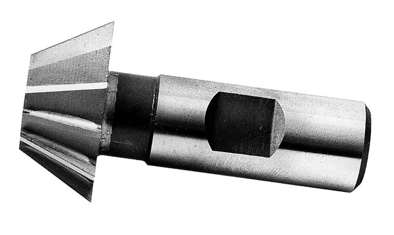 Super Tool 1" Diameter 45 Degree Chamfer Tool, HSS, 5/16" Wide, 1/2" Shank, High Speed Steel, , 85203, USA Made - Image 1