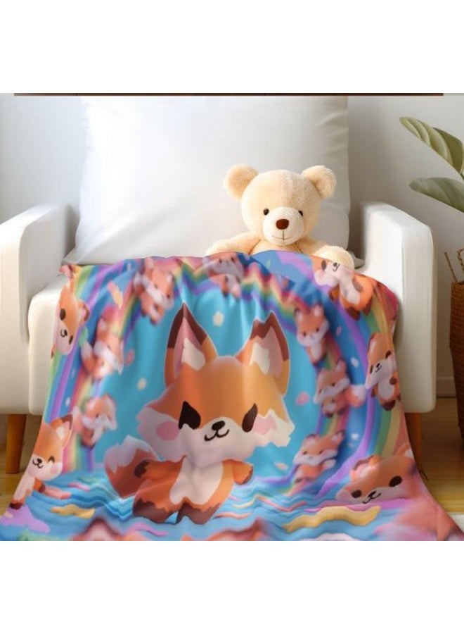 عام بطانية رقيقة من الفانيلا (حرارة ومريحة، ومناسبة للنوم واستخدام اللعبة والغبار والرمل) 150 سم * 200 سم - 653 - Image 1