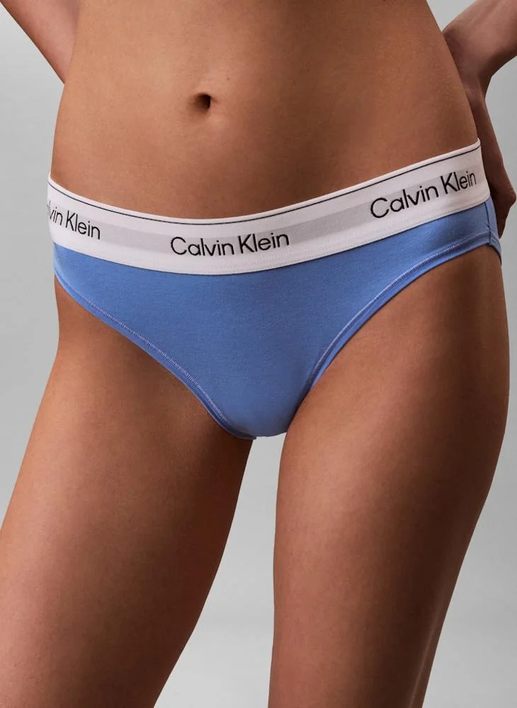 Calvin Klein Blue Descent Icon Cotton Modal Briefs for Women | Best Price UAE