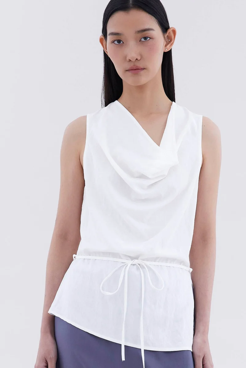 ذا اديتورز ماركت Jupierre Drape-Front Top