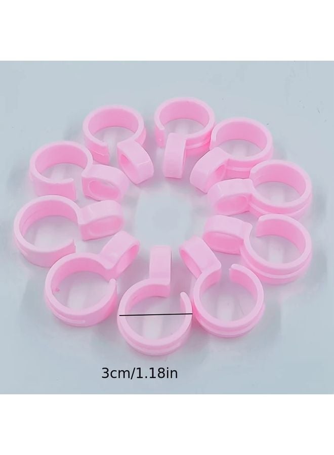 Pink Wall Mounted Laundry Drying Rack With Windproof Hooks Non Slip Multi Functional - Image 5