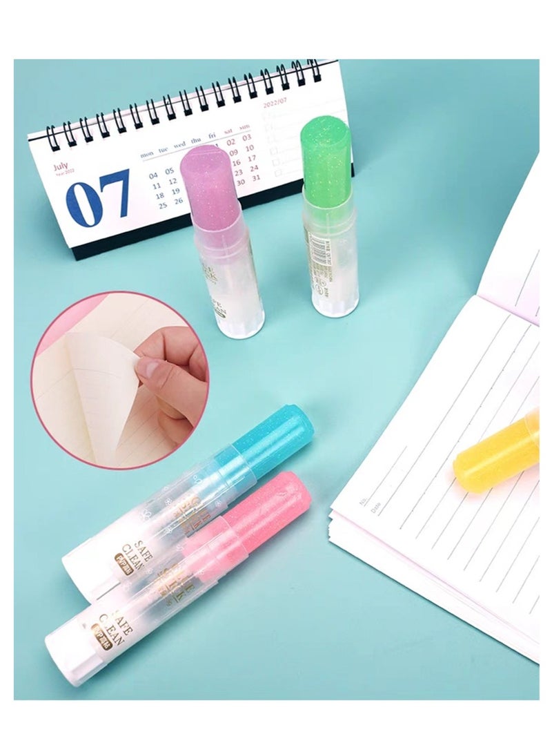 لوفو لاصق صلب لامع - 30 قطعة في علبة، كل واحدة 8 جم - آمن، غير سام، مثالي للأطفال والأشغال اليدوية - Image 2