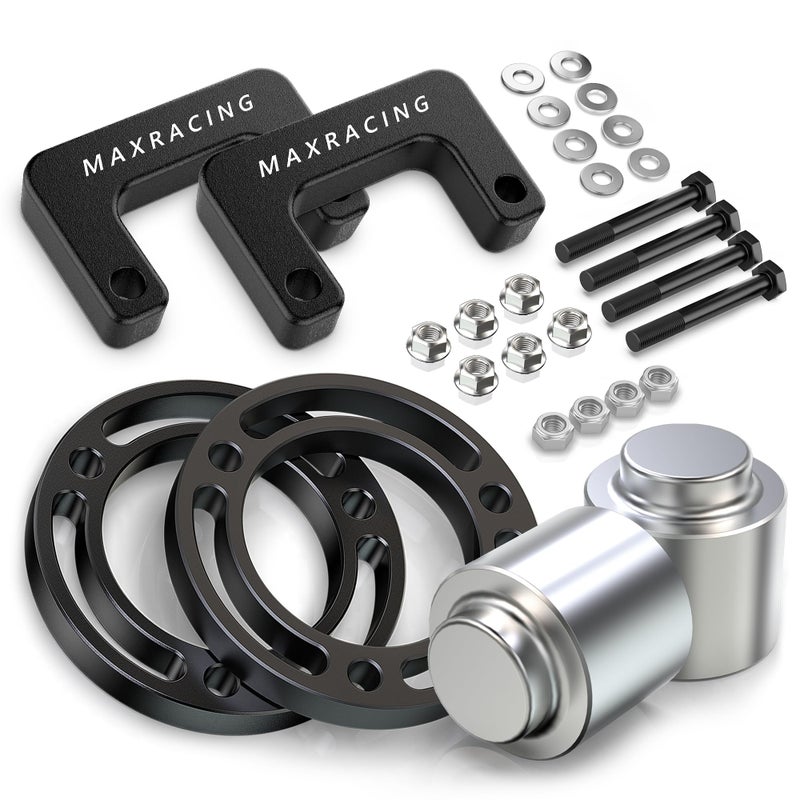 MAXRACING 3.5" Front + 3" Rear Leveling Lift Kit Compatible with 2007-2020 Chevy Tahoe / 2007-2020 Chevy Suburban 1500/2007-2013 Chevy Avalanche 1500/2007-2020 GMC Yukon 1500 4WD/2WD - Image 1