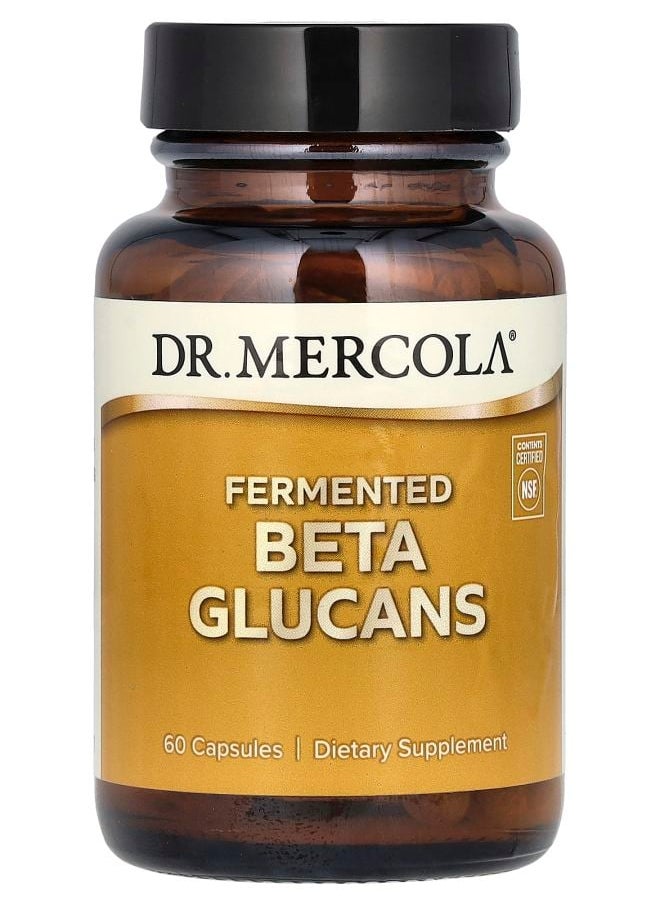 Dr. Mercola - Fermented Beta Glucans 60 Capsules - Image 1
