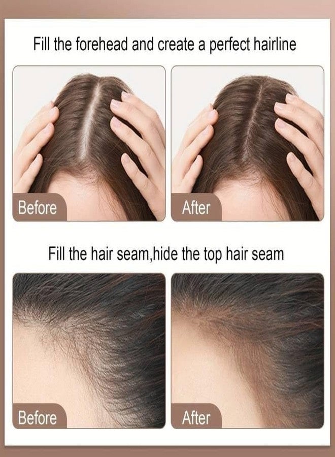 Rain Herbal Hairline Powder Hair Shading Sponge Pen | Hairline Shadow Powder Stick | Quick Root Touch-Up | BROWN - Image 4