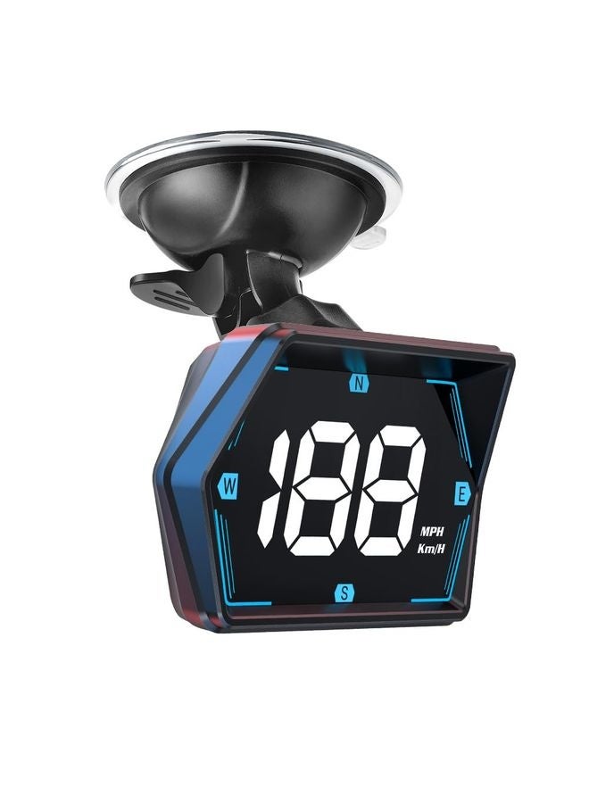 HOMESTAR Universal Car GPS Speedometer G20 Car Heads-up Display Plug and Play with USB Connection,Displays MPH, Comes with Compass Over Speed Alert HD Display Speedometer for All Vehicles - Image 1