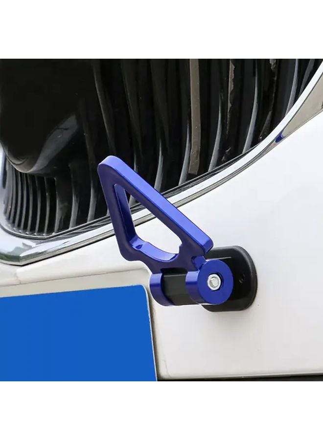 Red Universal Car SUV Tow Hook Racing Style Triangle Track Design Durable PC Material - Image 5