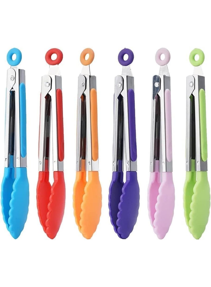 Silicone food mask with stainless steel handle | Tool for holding sweets and browning Heat and rust resistant Multi-use kitchen tool - Image 5