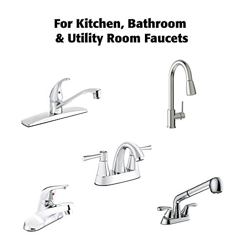 Plumb Pak 16" Lead-Free E-Z Faucet Supply Tube, Stainless Steel - Image 4