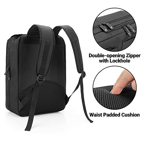 samdew Large Chef Backpack & Knife Bag, Knife Backpack and Chef Bag with Lock Hole, Knife Carrier Chef Utensil Case with Multiple Pockets & Slots for Kitchenware, Patent Design (Knife Not Included) - Image 5