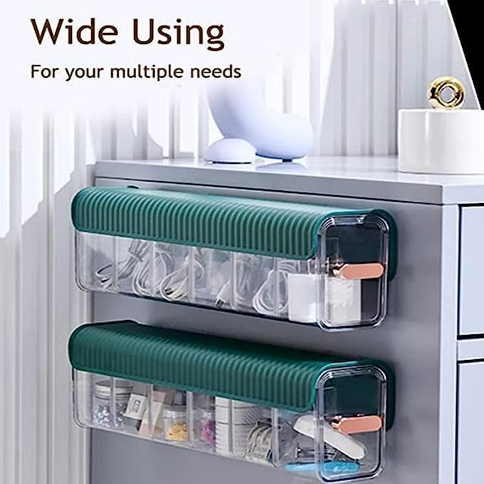 IBB Undergarments Organizer for Women and Men Socks Organizer for Wardrobe Plastic Drawers Storage Hair Accessories Organizer Crevice Cleaning Brush Bra Organizer Pack of 1 - Image 3