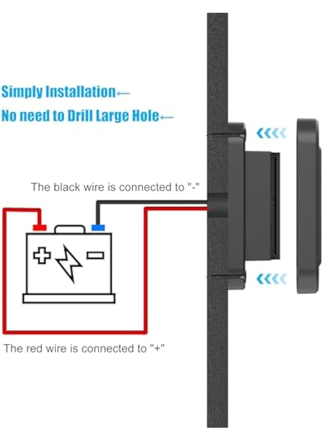 شاحن سيارة USB، منفذ USB للسيارة 12 فولت، خفيف الوزن، سهل التركيب على السطح، مزود بمنفذ USB C PD بقوة 30 وات وQC 3.0 بقوة 18 وات، منافذ USB للسيارة، شاحن هاتف سريع للسيارة مزود بزر تشغيل، مناسب للسي - Image 5