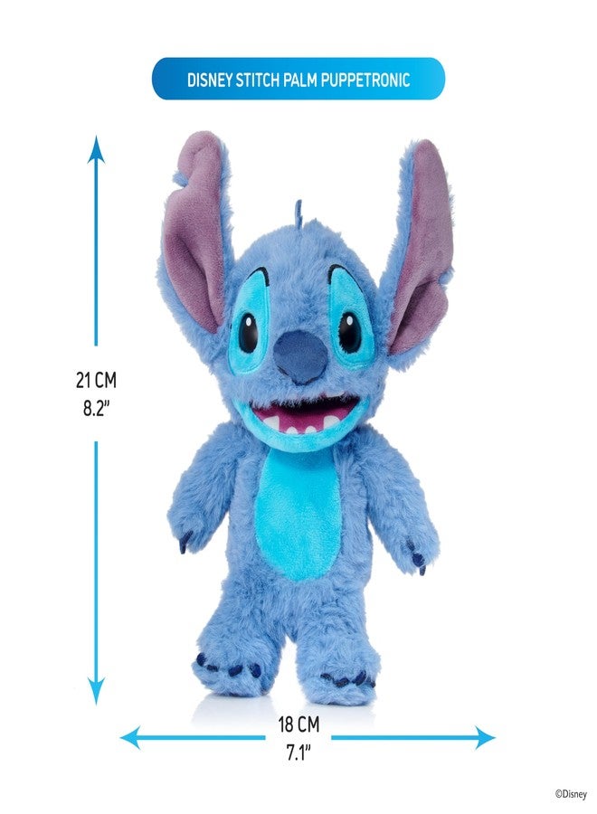 Wow! Stuff Disney Stitch Palm Puppetronic | 40+ Sounds and Actions | Moving Head & Mouth | Touch Sensor Reactions | Talks with Angel Palm Puppetronic | for Fans Age 6+ - Image 4