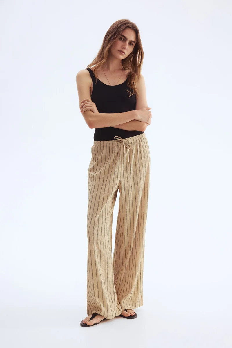 H&M Wide pull-on trousers