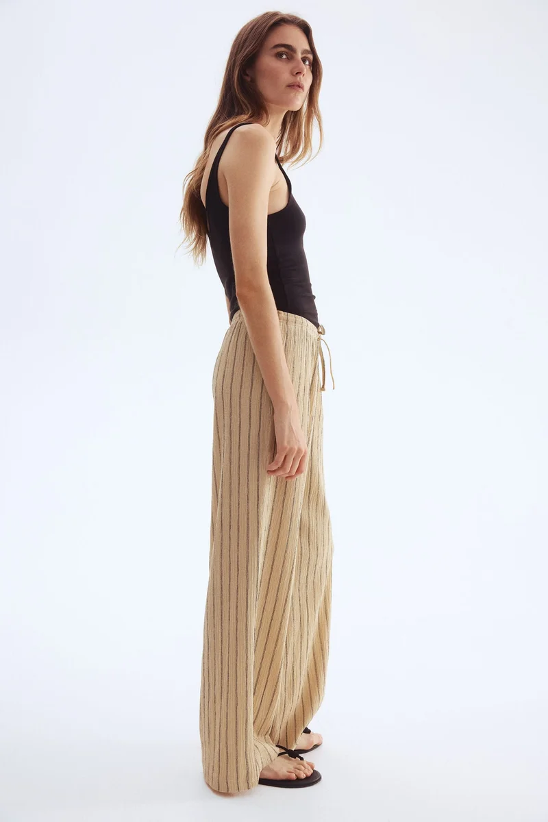 H&M Wide pull-on trousers