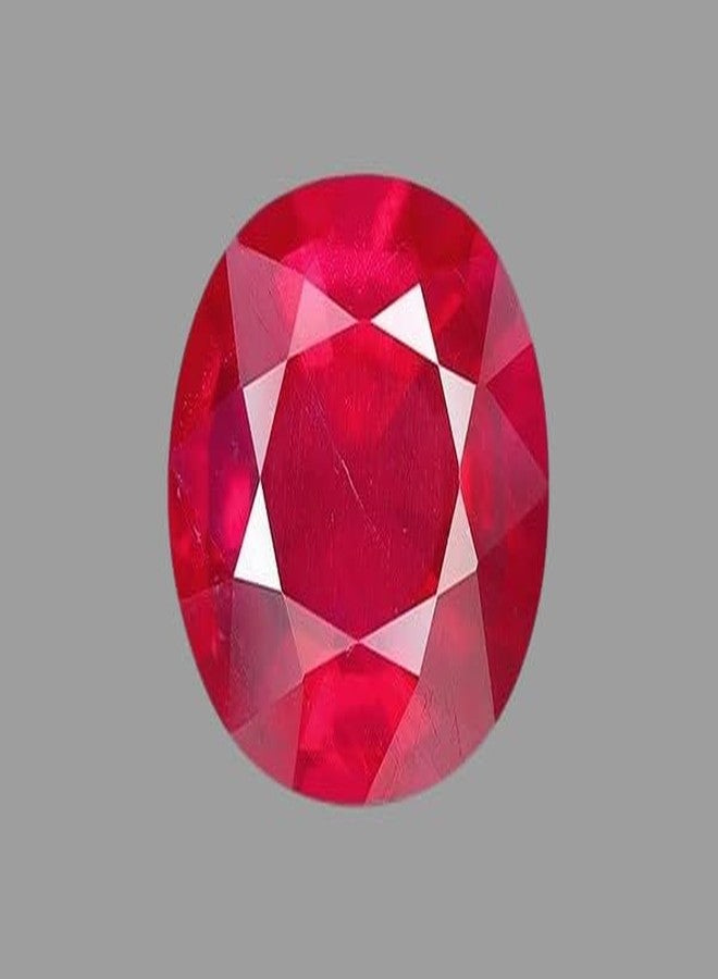 GEMS RIVER 2.00 Ratti Natural Spinal Ruby Stone Original Certified Ceylon Red Spinel Stone Rashi Ratan Bhagya Loose Gemstone (N113) - Image 3