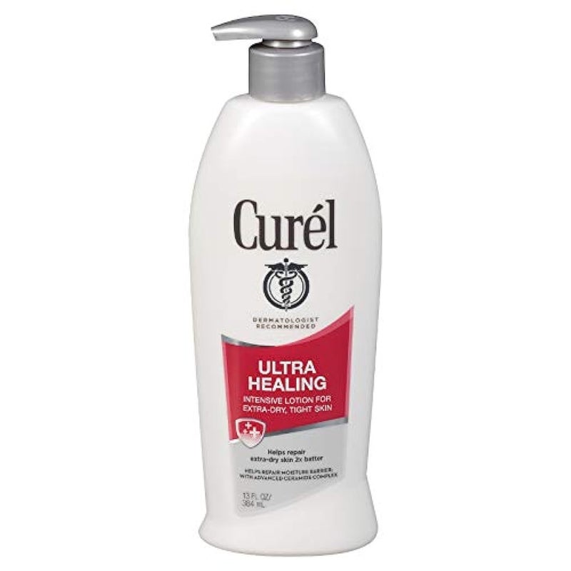 Curel Ultra Healing Lotion For Extra Dry Skin 13 oz Value Pack of 2