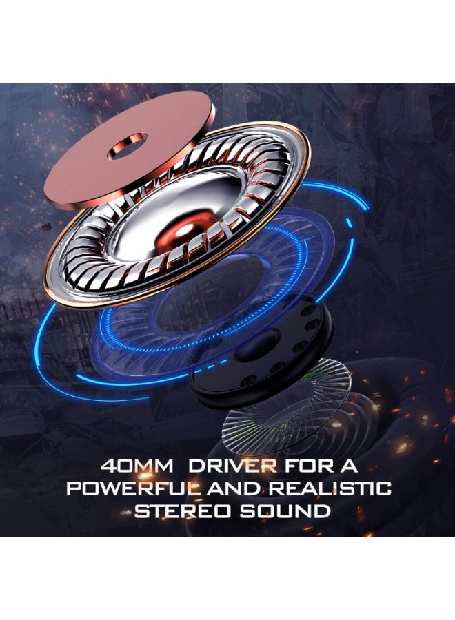 ONIKUMA K19 Wired RGB Gaming Headset - Camouflage Grey - Image 5