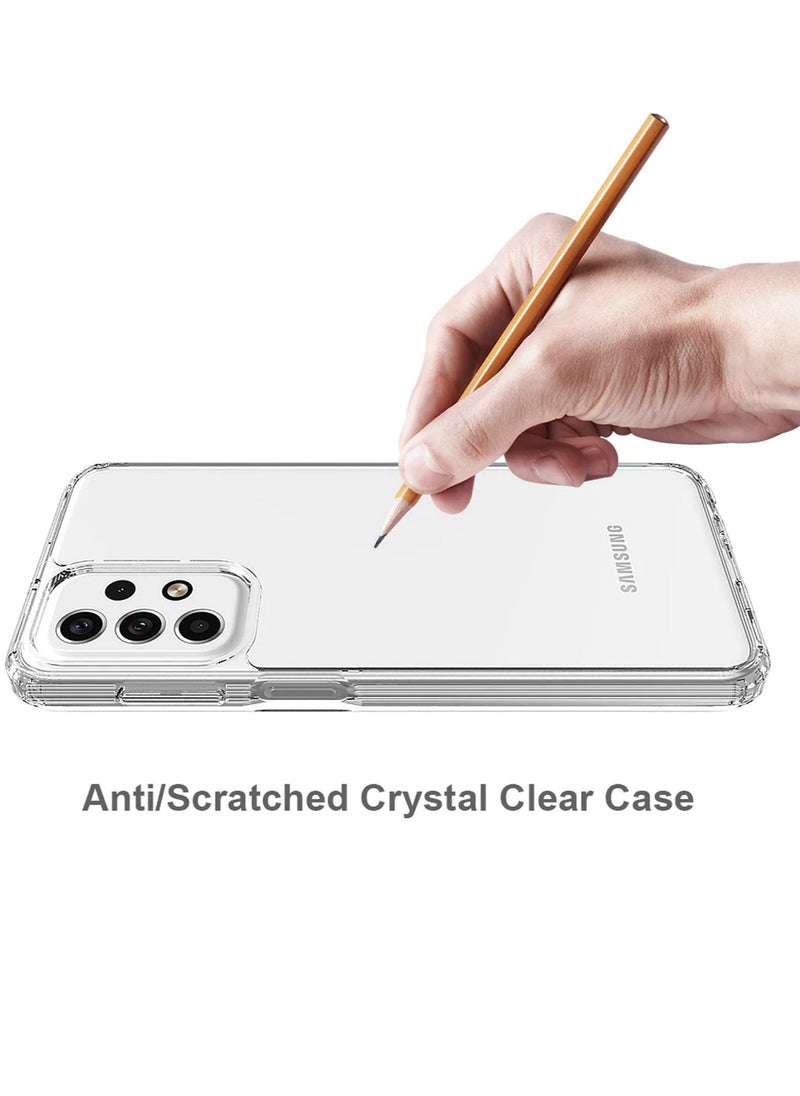 CHAPPELINE - Airbag Case Series Premium Transparent Airbag Shockproof Anti-Yellowing Case Cover For Samsung Galaxy A23 4G/5G Clear - Image 1