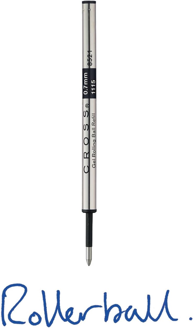Cross Refill For Selectip Gel Roller Ball Pens, Medium Conical Tip, Blue Ink - Image 1