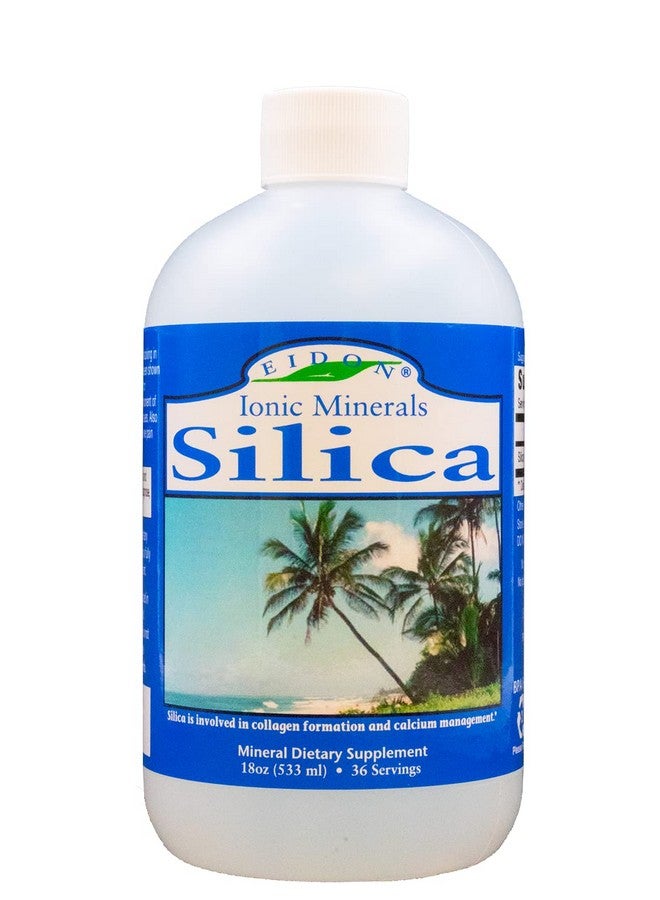 Eidon Ionic Minerals Eidon Liquid Silica Mineral Supplement Silica For Hair & Collagen Production Vegan Glutenfree Natural Bioavailable Ionic No Artificial Colors Or Preservatives Silica Drops 18 Ounce Bottle - Image 2