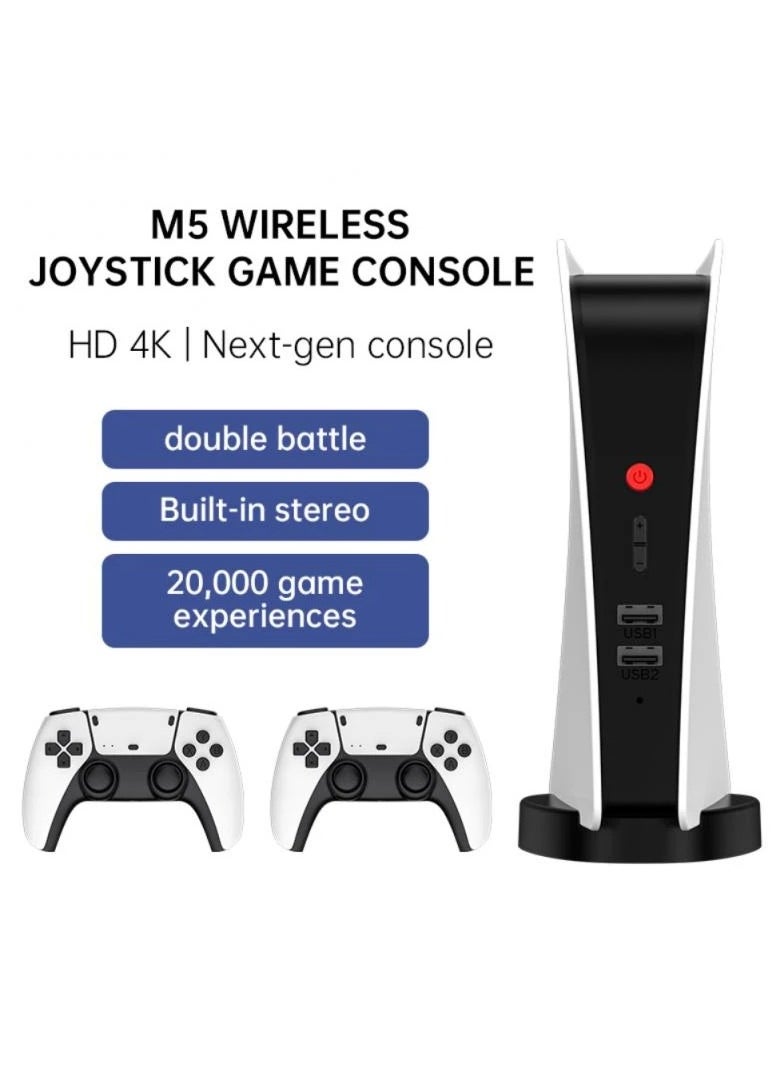 Generic - M5 Video Game Box With Consoles Game Player 2.4g Wireless Controller 4k HD Tv 20000 Plus Classic Games For Play Station - Image 1