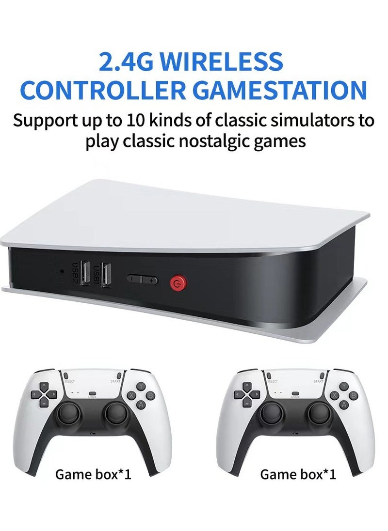 Generic - M5 Video Game Box With Consoles Game Player 2.4g Wireless Controller 4k HD Tv 20000 Plus Classic Games For Play Station - Image 1