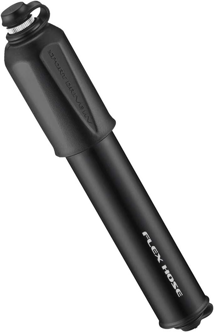 Sport Drive HV Bicycle Hand Pump, High Volume 90psi, Presta & Schrader Bike Pump