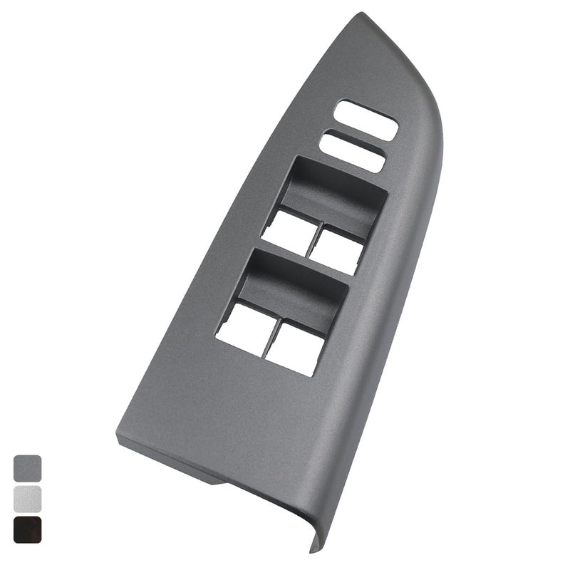 Osompar Door Window Switch Bezel Front Left Driver Side for Toyota Tundra 2007-2013 & Sequoia 2010-2017 - Gray - Image 1
