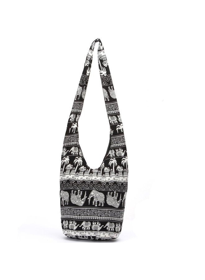 Coton Pose Women Hand Fashion canvas Crossbody Bags Bohemian Animal Prints Hobo Bags - Image 1